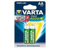 Baterija - VARTA AA R2U 2400mAh NiMH 1.2V Įkraunama 2 Pak.