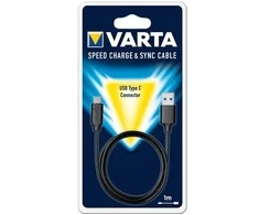 Varta Speed charge &amp; sync kabelis USB Type C 57944 laidas