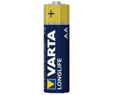 Varta Longlife AA folijos 40 vienkartinių baterijų šarminė