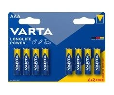 Varta High Energy LR03/AAA 6+2pcs Single-use battery Alkaline