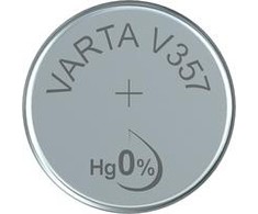 Varta 357 SR44 sidabro oksido laikrodžių baterijos 10 vnt.
