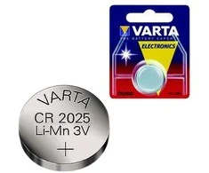 Varta Electronics CR2025 3V 165mAh elementas 6025, 1 vnt.