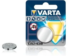 Varta Electronics CR2430 3V 290mAh elementas 6430, 1 vnt.
