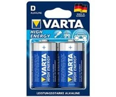 Varta Longlife Power LR20 D Alkaline Elementas. 2 Vnt. 