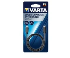 Varta 57947 USB kabelis 1 m 3.2 Gen 2 (3.1 Gen 2) USB C Juoda