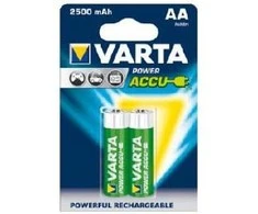 Baterija - VARTA AA R2U 2400mAh NiMH 1.2V Įkraunama 2 Pak.
