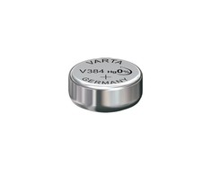 Varta-V384, Vienkartinė baterija, SR41, Sidabro oksidas (S), 1,55 V, 1 vnt., 37 mAh