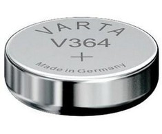 VARTA sidabrinis battery V364 (Type SR60) 1 pcs