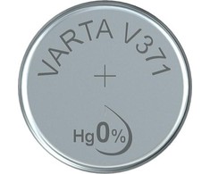 Baterija - Varta V371 Sidabro Oksidas 1.55V 9.5mm x 2.6mm 0.3g