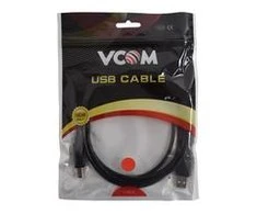 china Laidas USB AM/BM 2.0V Juodas 1,8m
