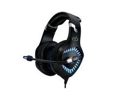 Veho VAB-002-GX2 ausinės/komplektas słuchawkowy su laidu su lankeliu ant galvos Gaming USB Typu-A Juodas