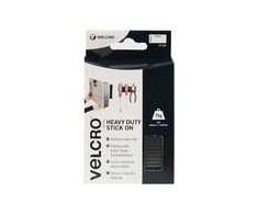 Velcro Lipnios juostelės su ypač stipriais lipniais kabliukais ir kilpelėmis, 50 mm x 100 mm x 2 vnt., juodos
