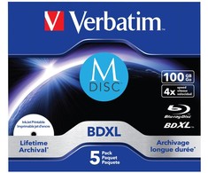 Verbatim 43834 neįrašytas „Blu-Ray“ diskas BDXL 100 GB 5 vnt