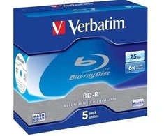 Verbatim DataLife 6x BD-R 25 GB 5 vnt