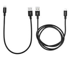 Verbatim 48875 USB kabelis 1 m 3.2 Gen 1 (3.1 Gen 1) Micro-USB A USB A Juoda