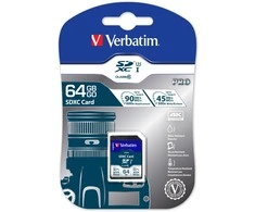 Atminties kortelė Tab Verbatim Pro SDXC 64 GB klasė 10 UHLI / U3 (47022)