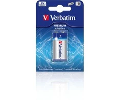 Verbatim ALKALINE BATTERY 9V 1vnt."Krona"