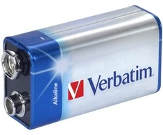 Verbatim ALKALINE BATTERY 9V 1vnt."Krona"