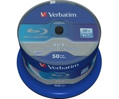 Verbatim Datalife 6x BD-R 25 GB 50 vnt