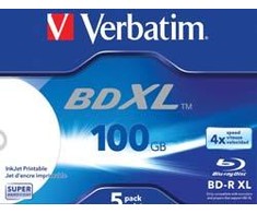 Verbatim 43789 neįrašytas „Blu-Ray“ diskas BD-R 100 GB 5 vnt