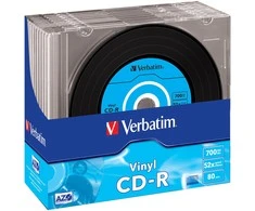 Verbatim CD-R AZO Data Vinyl 700 MB 10 vnt