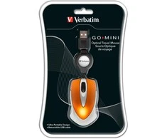 Verbatim Go Mini kompiuterinė pelė USB A tipo Optinis 1000 DPI