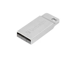 Verbatim Pendrive 16GB USB-A 2.0 Metal Executive sidabro spalvos 98748