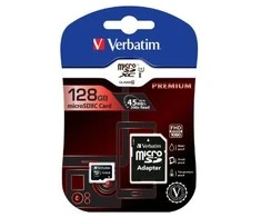 Atminties kortelė Verbatim Micro SDXC 128GB Class 10 su adapteriu