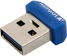Verbatim Pendrive 64GB USB-A 3.2 NANO mėlynos spalvos 98711