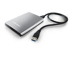 Kietasis Išorinis diskas Verbatim Store &amp; Go 2.5'' 1TB USB3, Sidabrinis