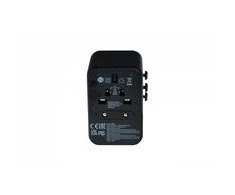 Verbatim - Universalus kelioninis adapteris UTA-04 PD61W/QC / 3xUSB / 2xType-C