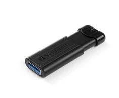 Verbatim Pendrive 16GB USB-A 3.2 PinStripe juodos spalvos 49316