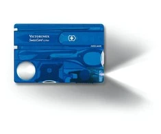 Victorinox SWISSCARD LITE mėlynas skaidrus