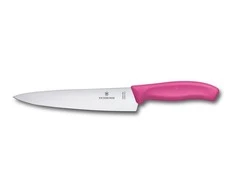 Victorinox VICTORINOX | Plačiaašmenis virtuvinis peilis, 19 cm, rožinis, lizdinėje plokštelėje
