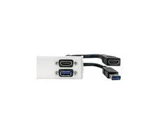 „VivoLink“ „Vivolink WI221295“ maitinimo lizdas HDMI + USB A Baltas