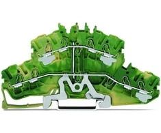 Wago Two-story TOPJOBS 2.5mm2 geltona žalia 24A LGY 8A 2002 -2407