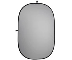 Walimex walimex 2in1 sulankstomas fonas pilkas/mėlynas, 180x210cm