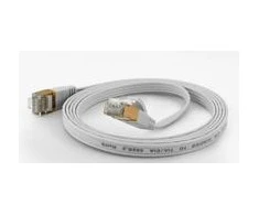 Wantec Patchkabel FTP CAT6 q=1,6x6,5mm 0,10m baltas