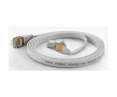 Wantec Wantec žymi CAT6A FTP Lankstinukas - 5 m - 6A kat. - F / UTP (FTP) - RJ- 45 - RJ- 45 - balta (7009)