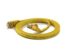 Wantec Wantec žymi CAT6A FTP Lankstinukas - 0,25 m - 6A kat. - F / UTP (FTP) - RJ- 45 - RJ- 45 - geltona (7059)