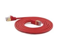 Wantec Papildomas dünnesCat.7 RohCable SSTP Komutacinis kabelis – 0,1 m – Cat.7 RohCable – S/FTP (S- STP) – RJ-45 – RJ-45 – raudonas (7155)