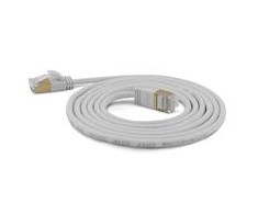 „Wantec“ jungiamasis kabelis SSTP CAT7 Ste. CAT6a d=4mm 0.25m pilkas