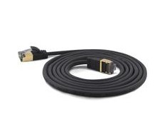 Wantec Papildomas dünnesCat.7 RohCable SSTP Komutacinis kabelis – 0,5 m – Cat.7 RohCable – S/FTP (S- STP) – RJ-45 – RJ-45 – juodas (7200)