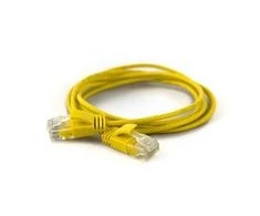 Wantec wW pataisomasis kabelis CAT6A (apie 2,8 mm) UTP geltonas 1,0 m (7285)