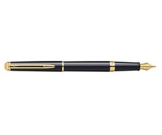 Waterman Pióro Waterman Füllfederhalter Hemisphere Lack Juodas M Blau (S0920630)