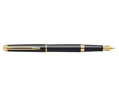 Waterman Pióro Waterman Füllfederhalter Hemisphere Lack Juodas M Blau (S0920630)