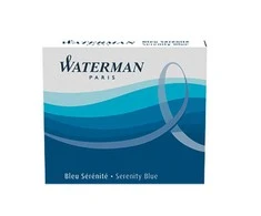Rašalo kapsulės Waterman International Mėlyna - S0110950