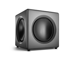 Aktyvi žemųjų dažnių kolonėlė Wavemaster FUSION, 125 W, Juoda