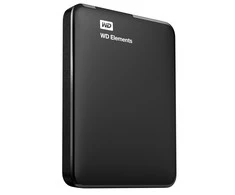 Kietasis diskas Western Digital Išorinis HDD WD 2TB 2,5", juodas