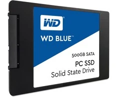 SanDisk WD Mėlyna 500GB SATA3 SSD diskas